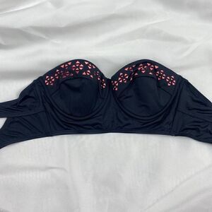NWOT Candie's Swim Top, Strapless, Size XS‎